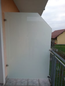Glastrennwand-Balkon-Sichtschutz-Balkon und schutz für wind oö